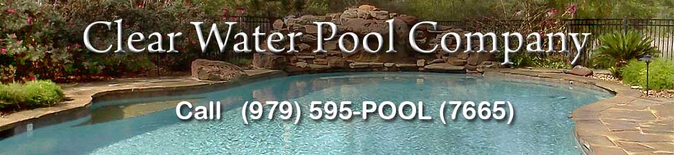 Clear Water Pool Company banner